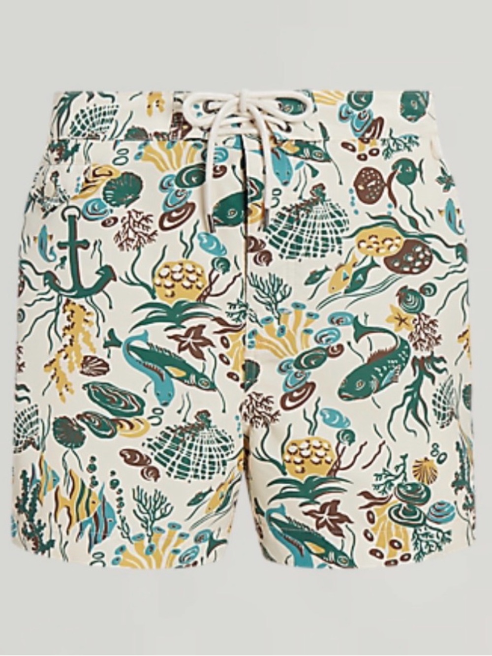 Polo Ralph Lauren 4-Inch Coral Reef Graphic Swim Trunks